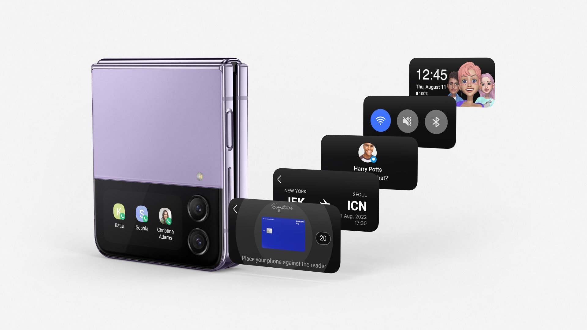 składany smartfon Samsung Galaxy Z Flip 4 foldable smartphone