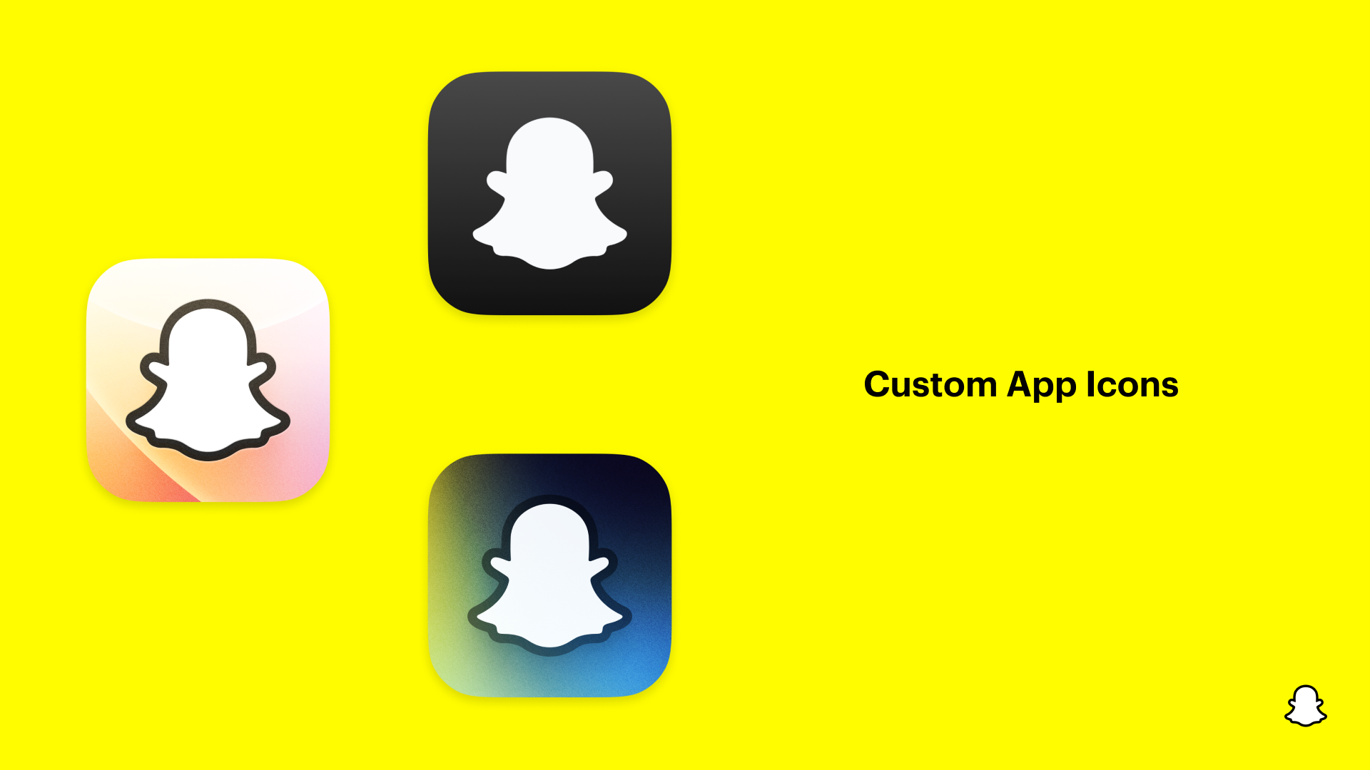 Snapchat Custom App Icons