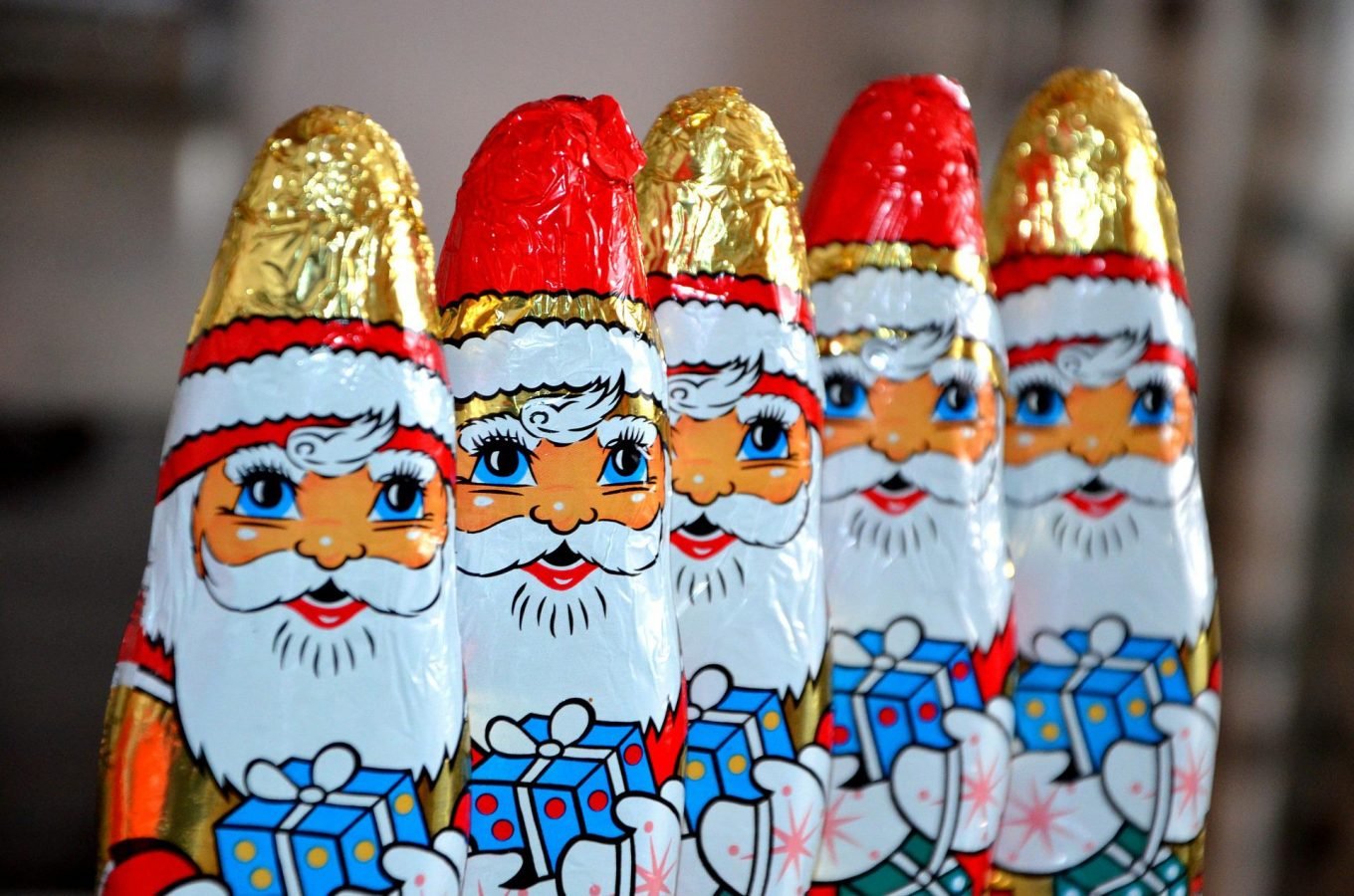 Święty Mikołaj Santa Claus czekoladowy