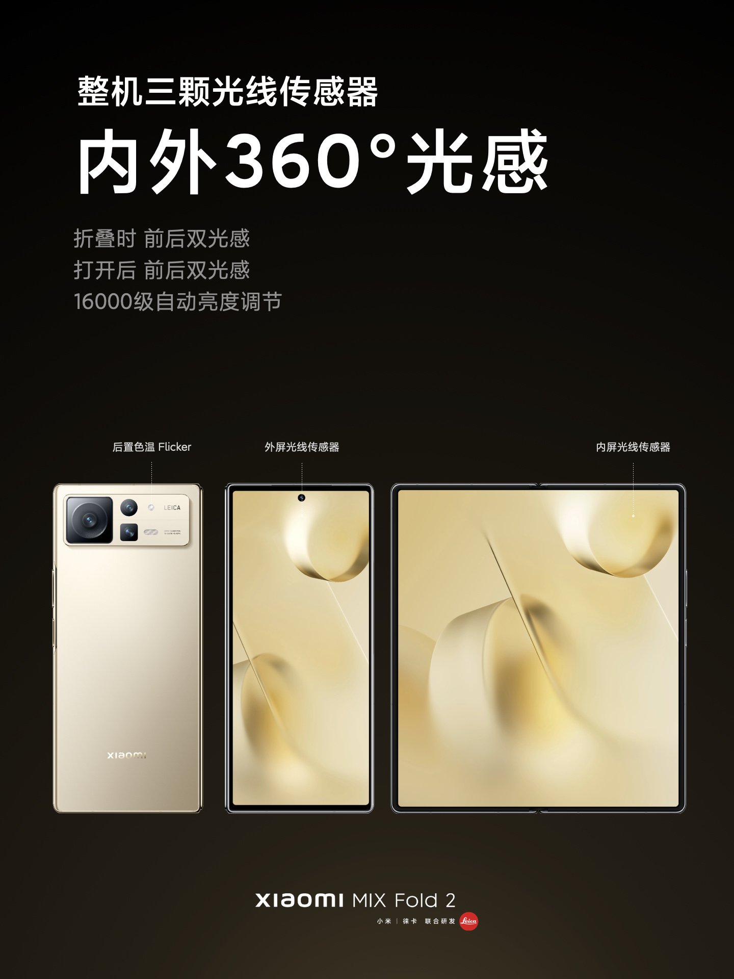 składany smartfon Xiaomi MIX Fold 2 foldable smartphone