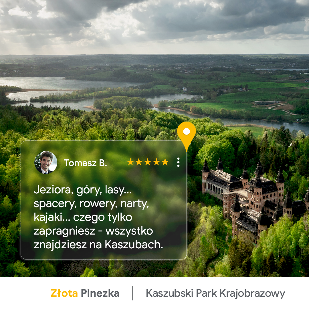 Złote Pinezki - Kaszubski Park Narodowy