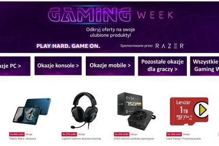 Gaming Week to tydzień wyprzedaży gier i akcesoriów (źródło: Amazon)