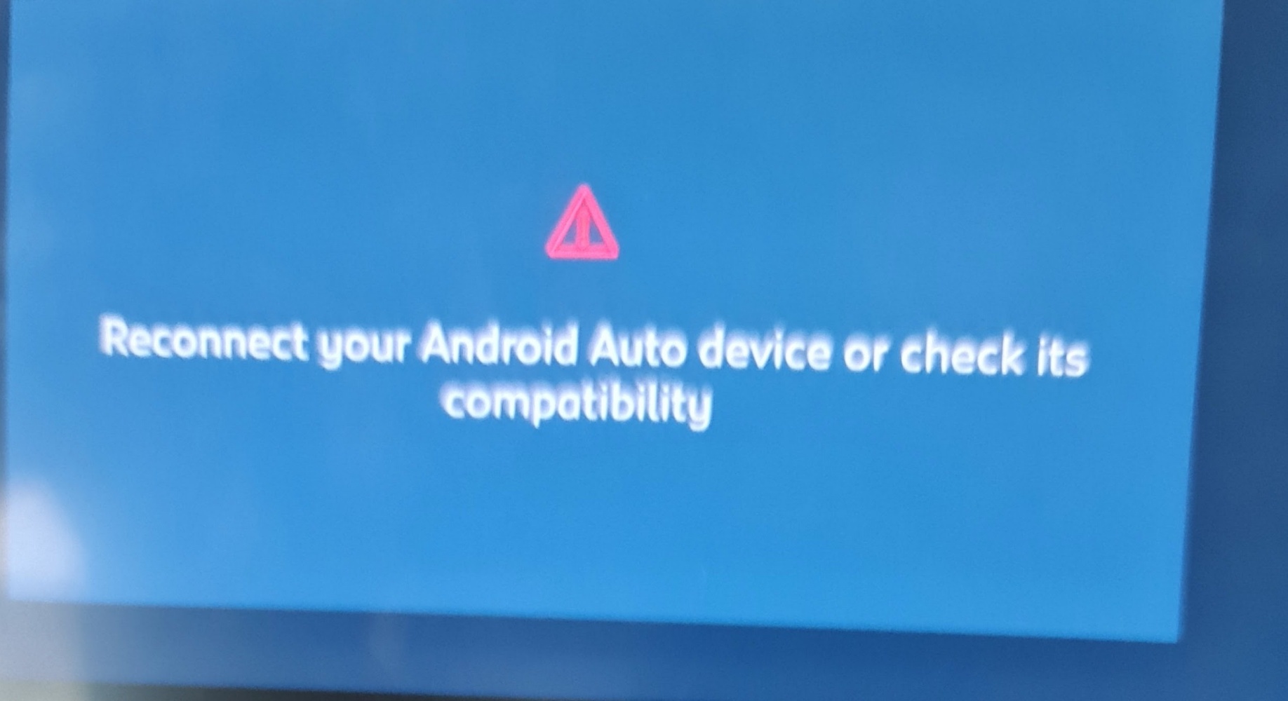 Android Auto problem z połączeniem