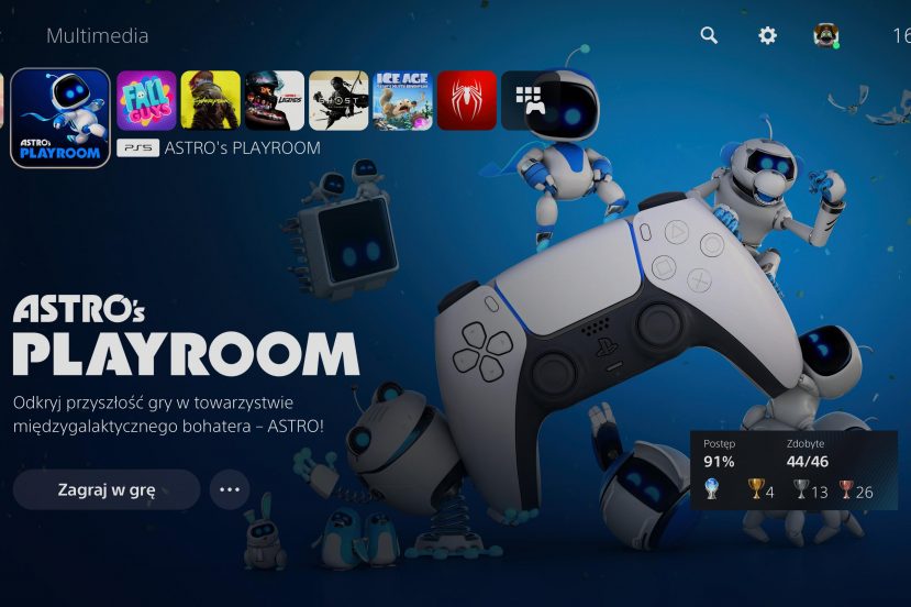 Astro's Playroom jest domyślnie zainstalowane na każdej PlayStation 5