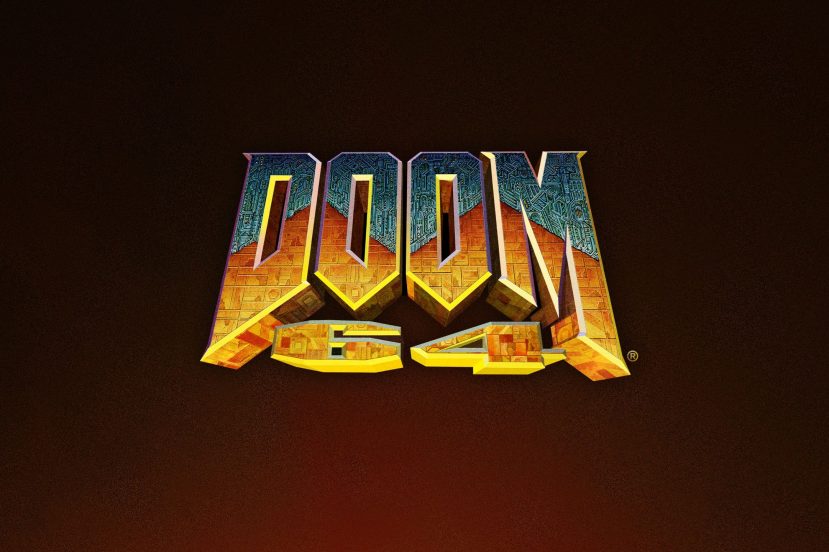 Doom 64 - grafika promująca grę