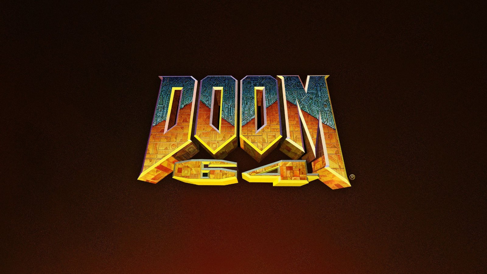 Doom 64 - grafika promująca grę