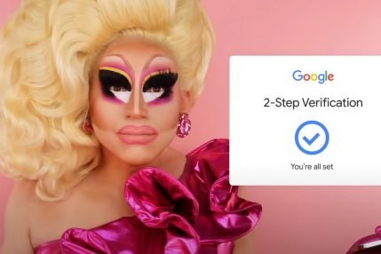 Trixie Mattel logowanie dwuetapowe na konto Google
