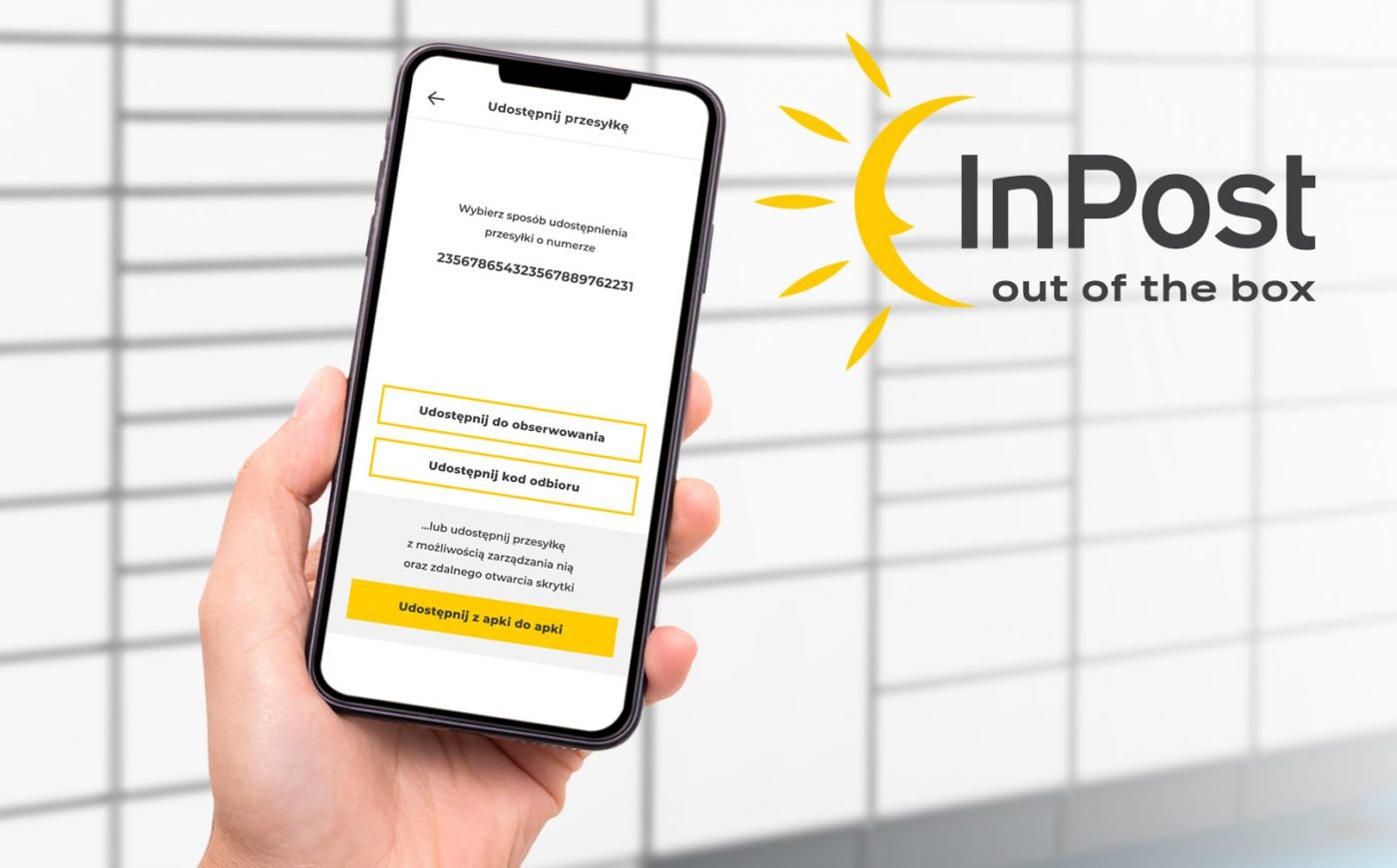 InPost Mobile - Udostępnij z apki do apki