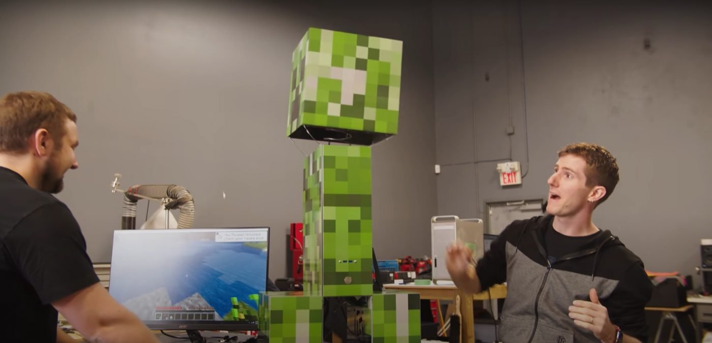 Komputer PC minecraft Creeper