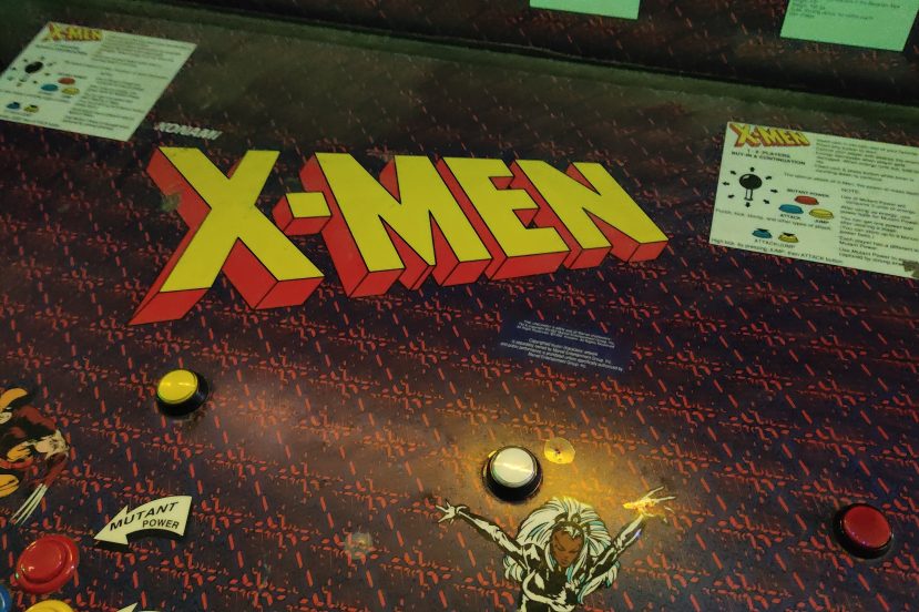 X-Men (1992) - jedna z gier dostępnych w Kraków Arcade Museum