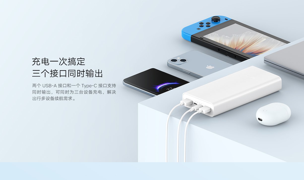 powerbank Xiaomi 20000 mAh