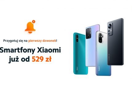 promocja na smartfony Xiaomi na nowy rok szkolny 2022