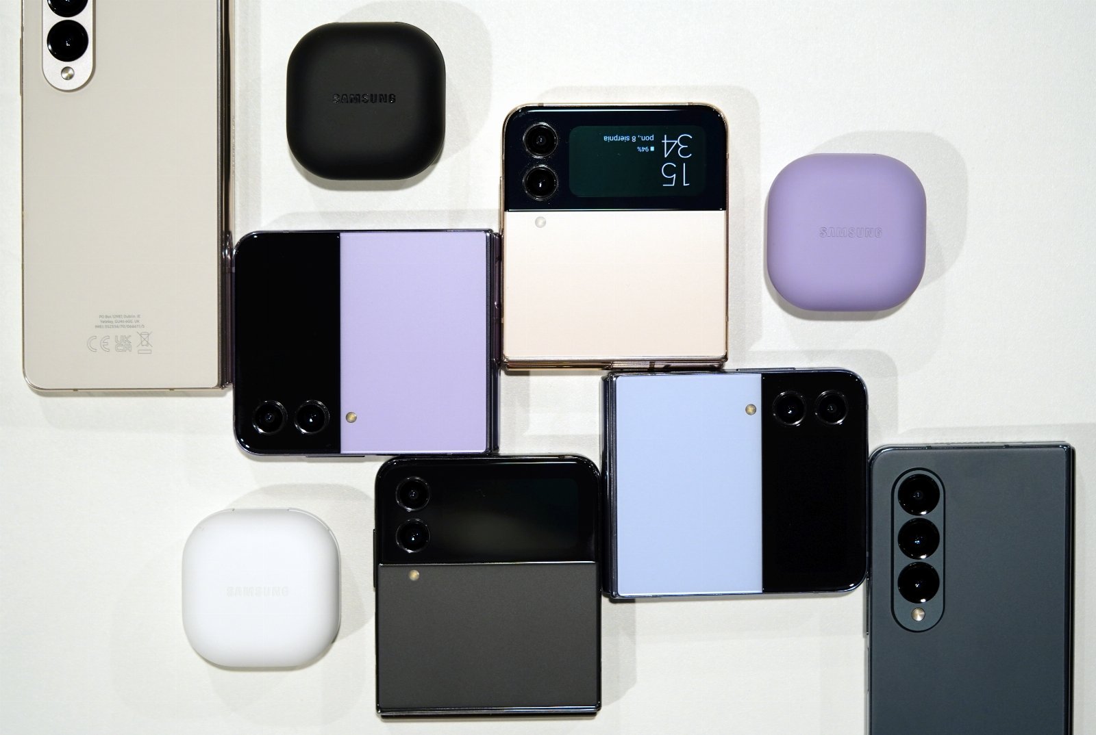 Samsung Galaxy Z Flip 4, Galaxy Z Fold 4, Galaxy Buds 2 Pro