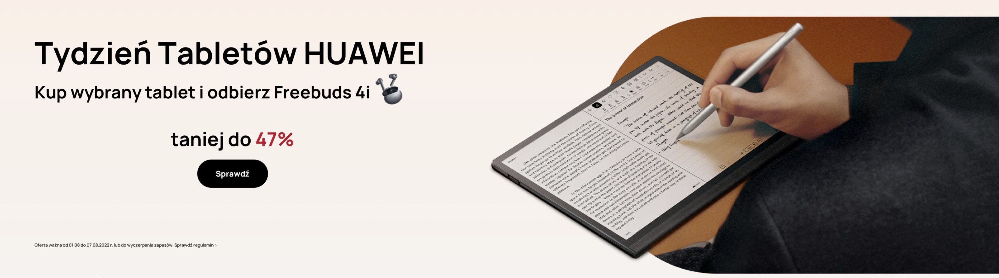 promocja Tydzień tabletów Huawei