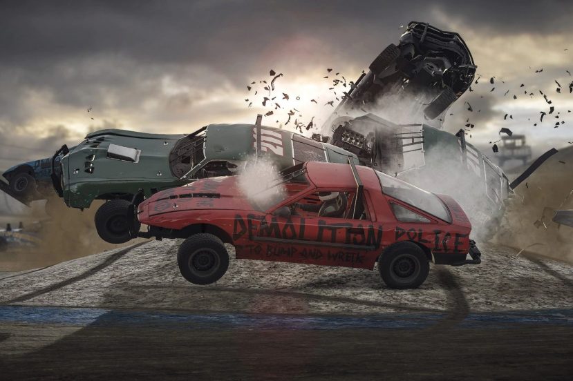 Wreckfest - grafika promująca grę (źródło: PlayStation)