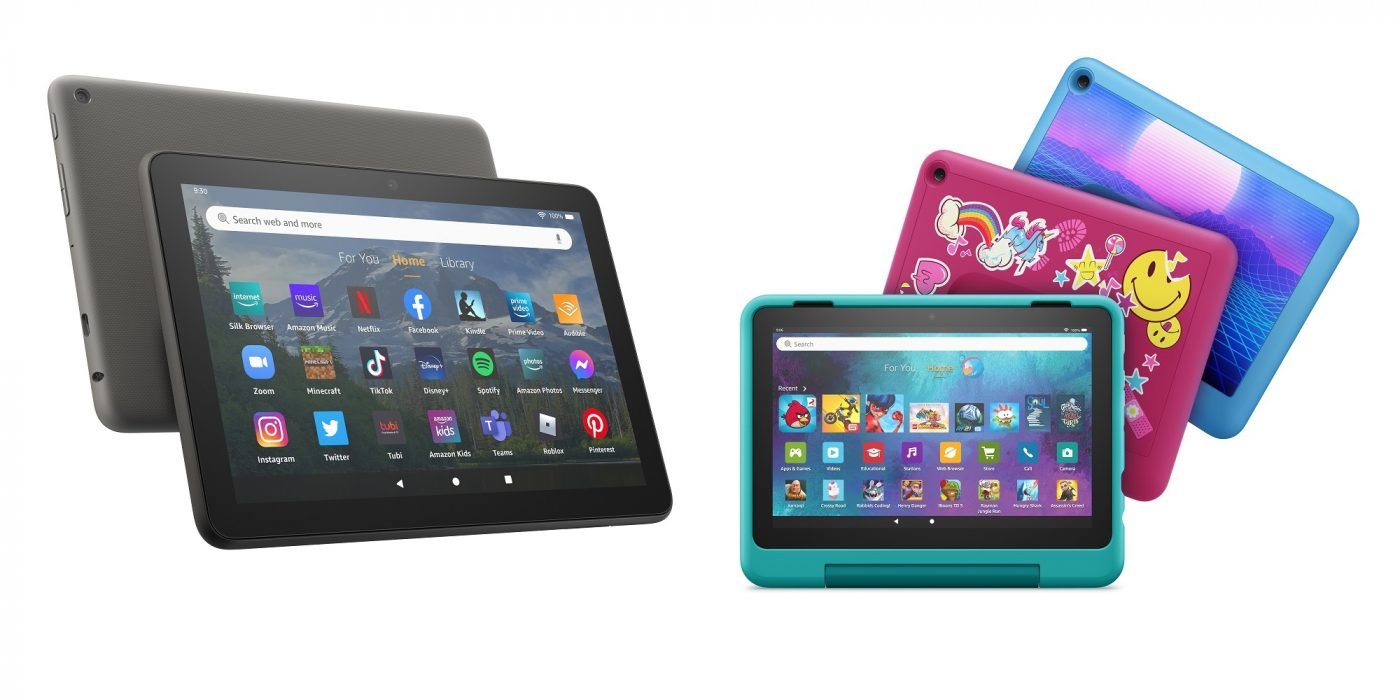 Amazon Fire HD 8 Plus Fire HD 8 Kids Pro tablets