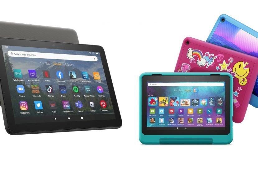 Amazon Fire HD 8 Plus Fire HD 8 Kids Pro tablets