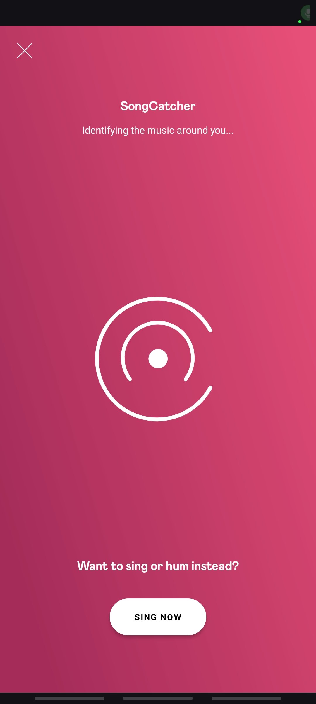 aplikacja Deezer SongCatcher wyszukiwarka piosenek