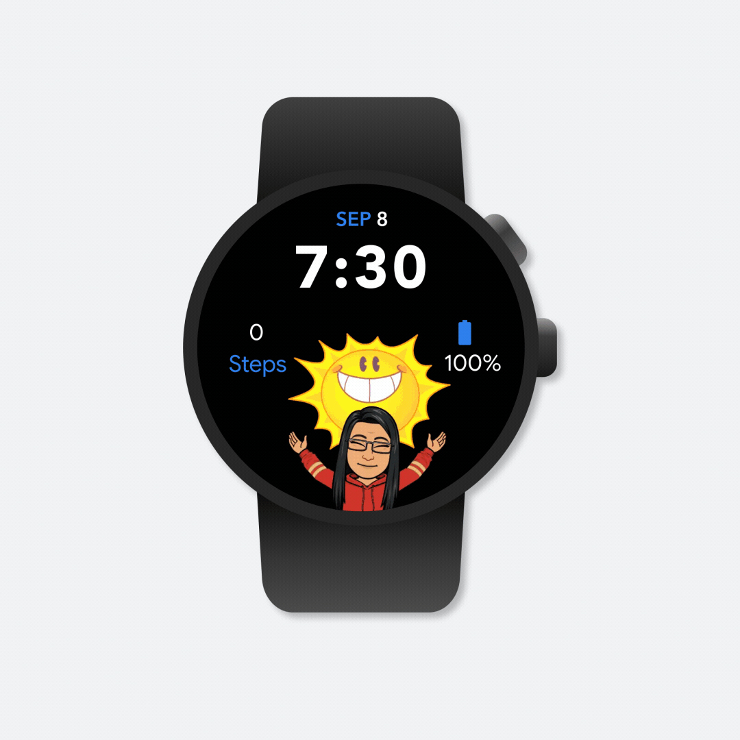 Google Android WatchOS nowe funkcje Bitmoji wrzesień 2022 roku
