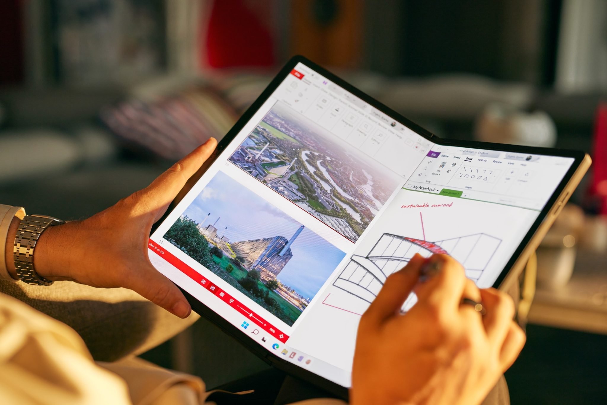 Lenovo ThinkPad X1 Fold grafika