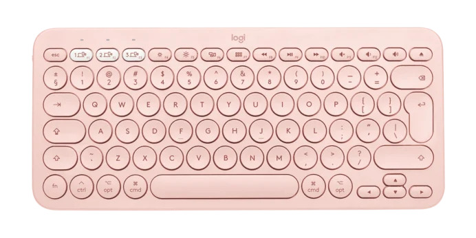 klawiatura Logitech K380 keyboard dla Mac różowa