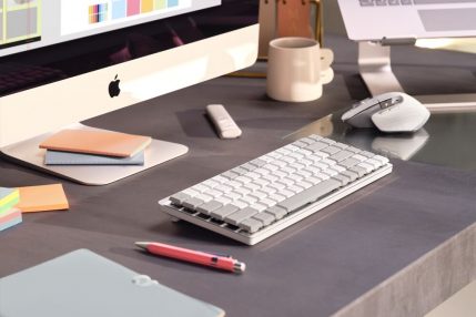klawiatura Logitech MX Mechanical Mini keyboard dla Mac jasnoszara