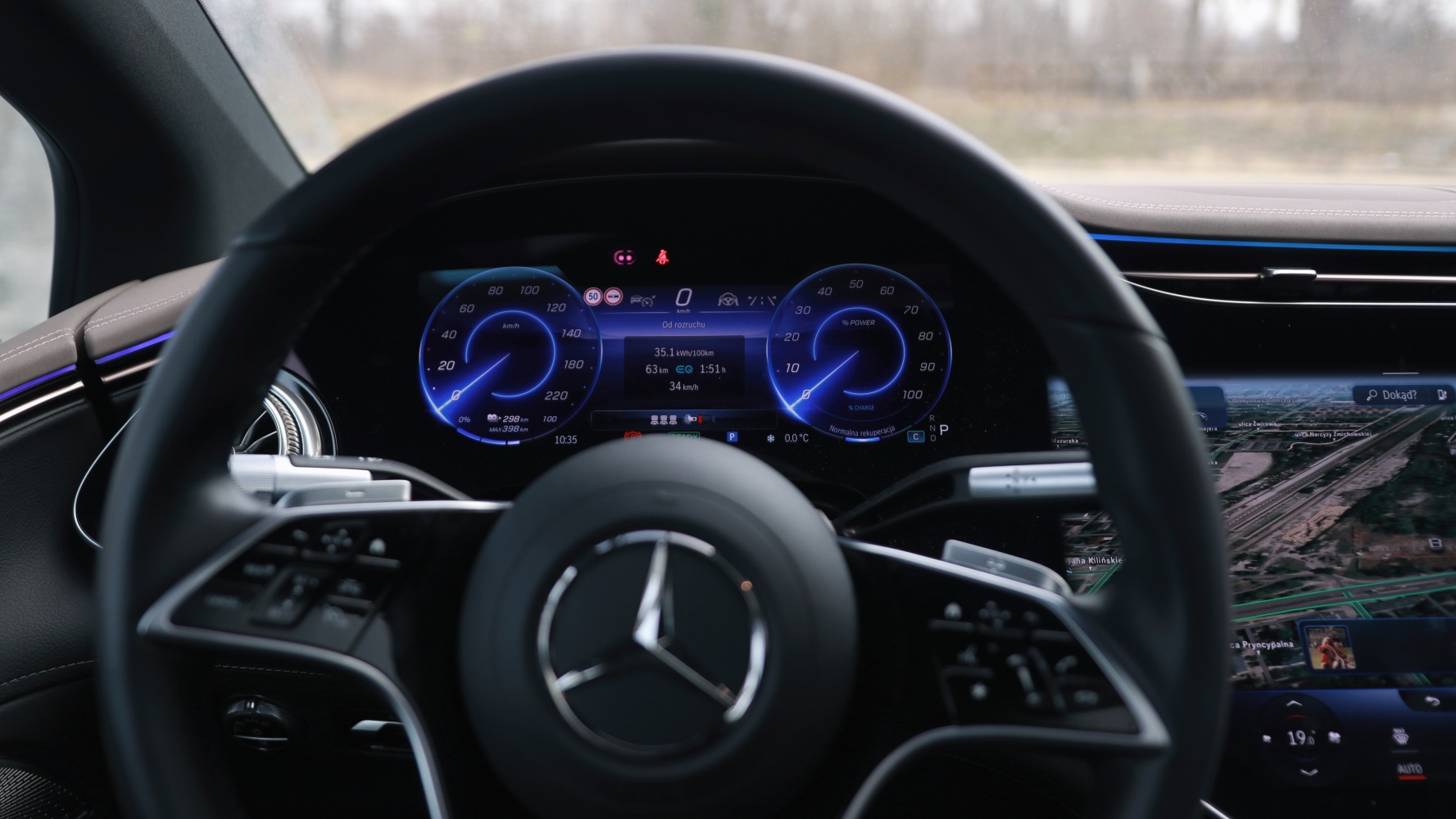 Mercedes EQS test