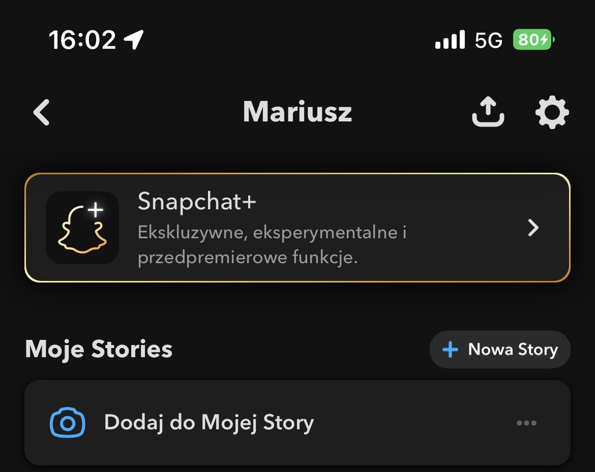Snapchat+ w Polsce