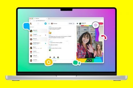 aplikacja Snapchat Web app browser