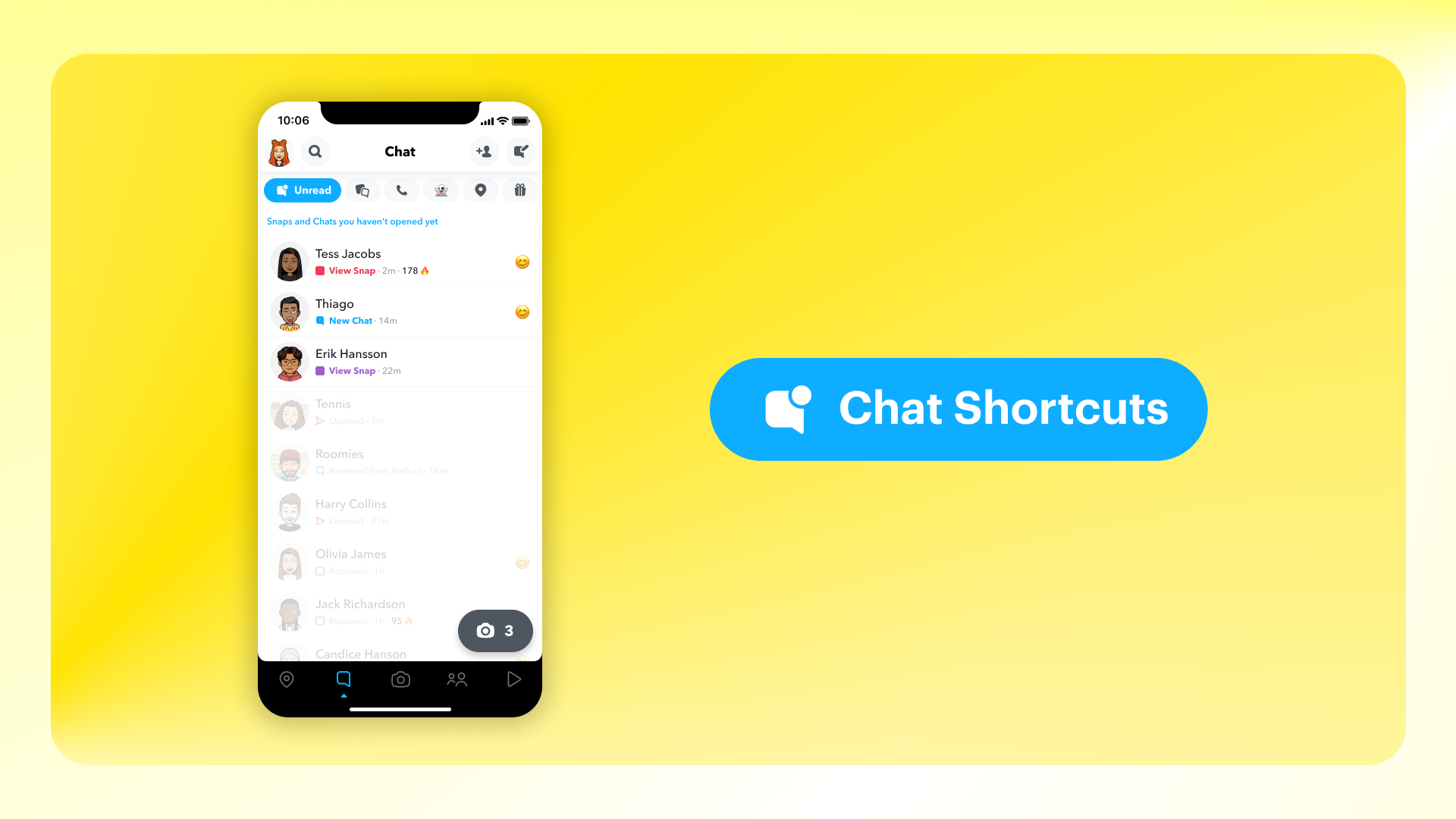 aplikacja Snapchat nowe funkcje new features