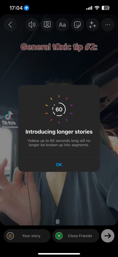Instagram Stories do 60 sekund