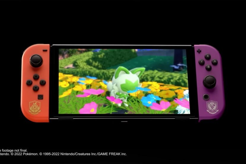 Nintendo Switch OLED - Pokemon Scarlet/Violet Edition (źródło: YouTube)