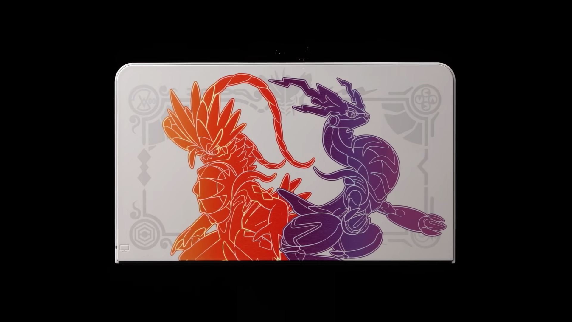 Nintendo Switch OLED Pokemon Scarlet/Violet Edition - pełna prezentacja konsoli (źródło: YouTube)