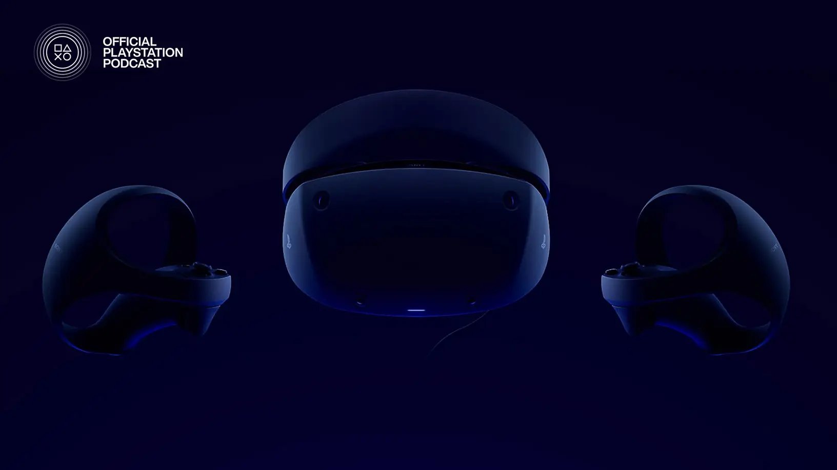 PlayStation VR2 - grafika promująca Oficjalny Podcast PlayStation (źródło: PlayStation Blog)
