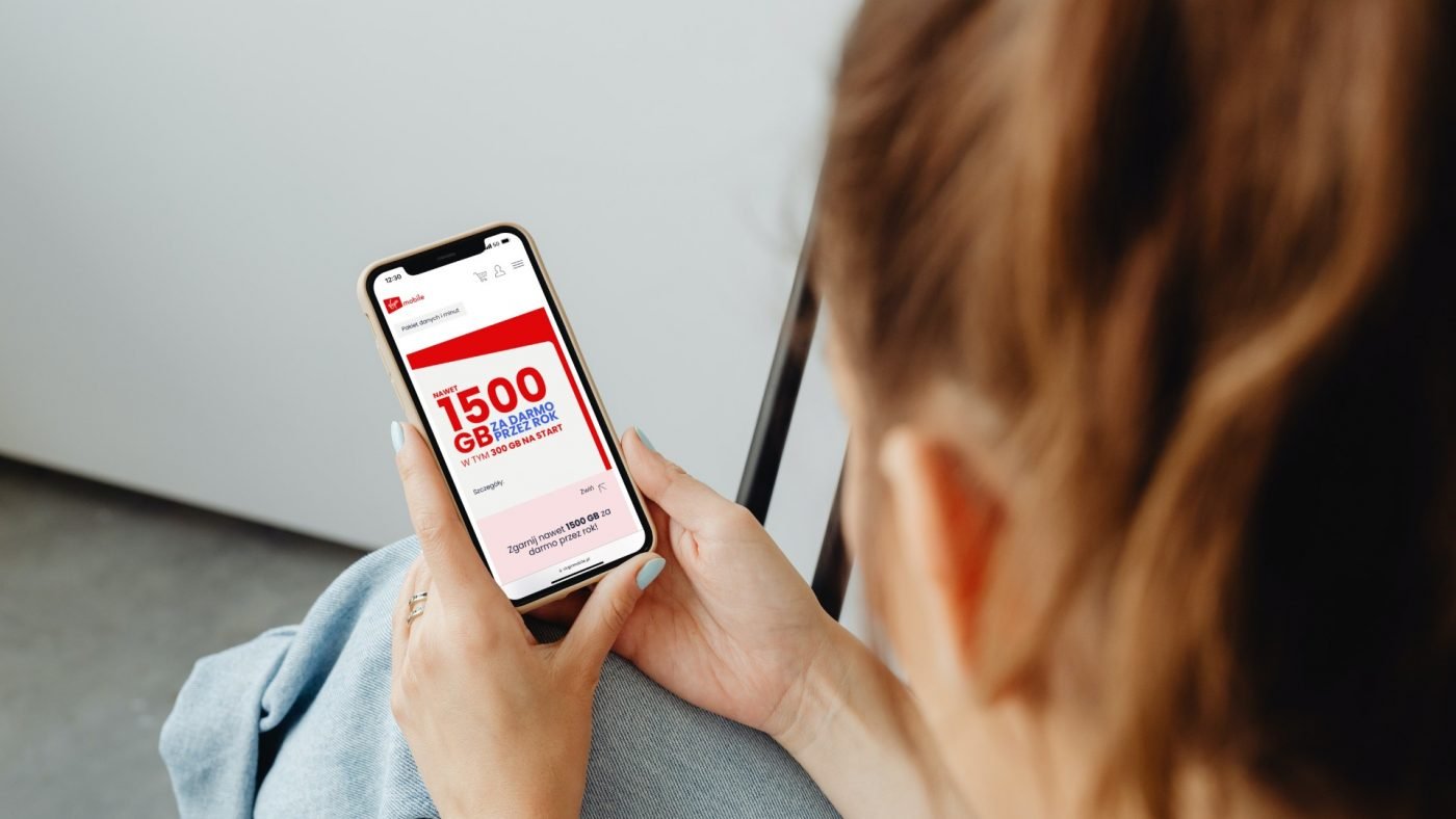 promocja nawet 1500 GB internetu za darmo gratis w prezencie Virgin Mobile