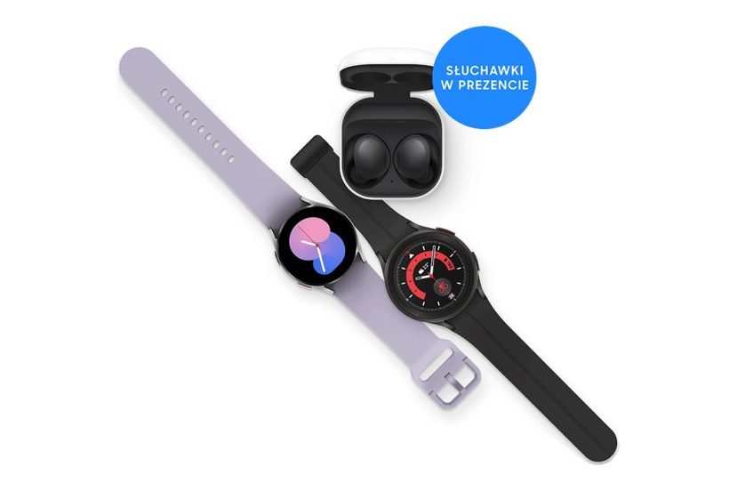 promocja słuchawki bezprzewodowe Samsung Galaxy Buds 2 w prezencie do Galaxy Watch 5 Pro