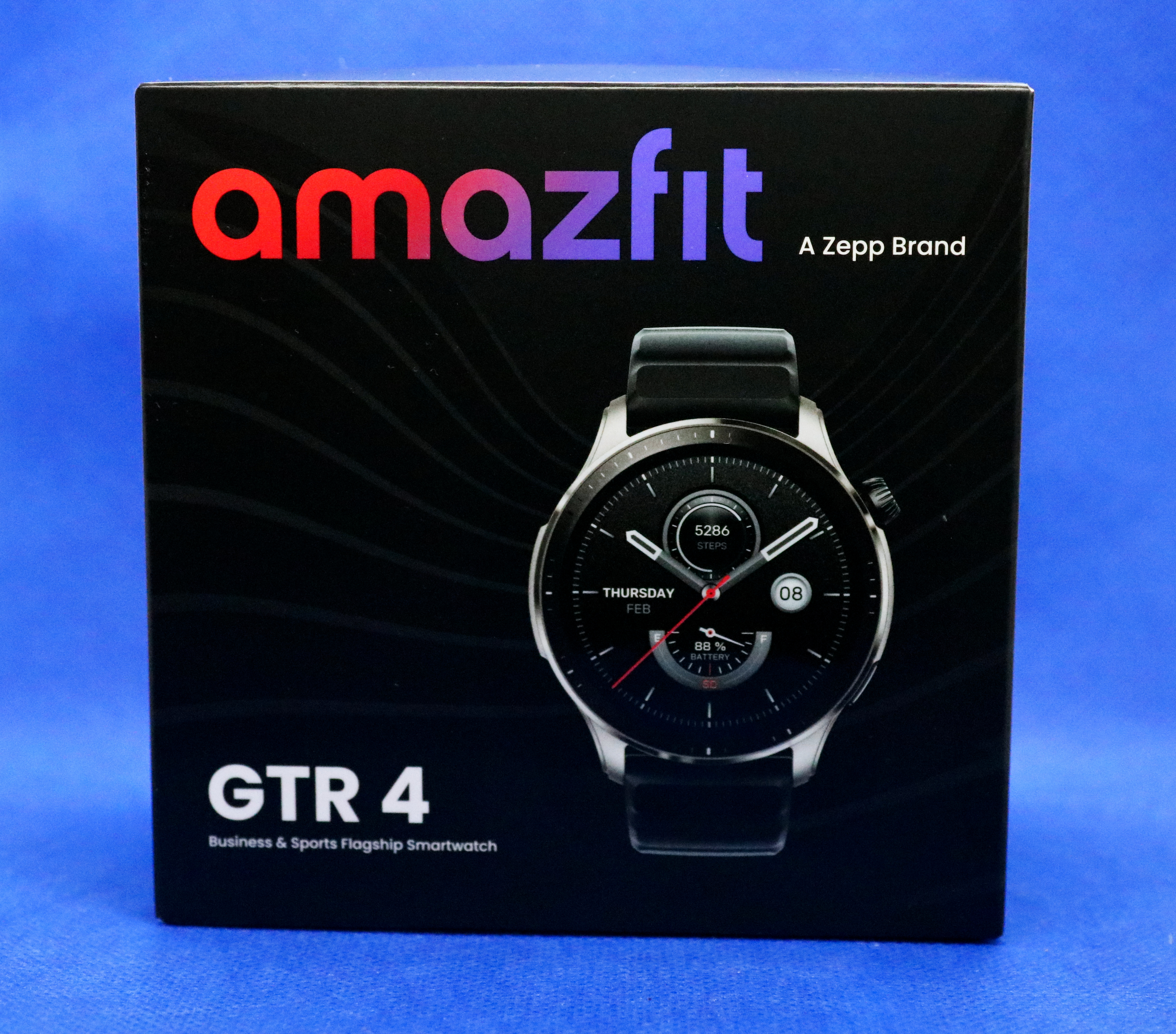 pudełko smartwatch Amazfit GTR4 