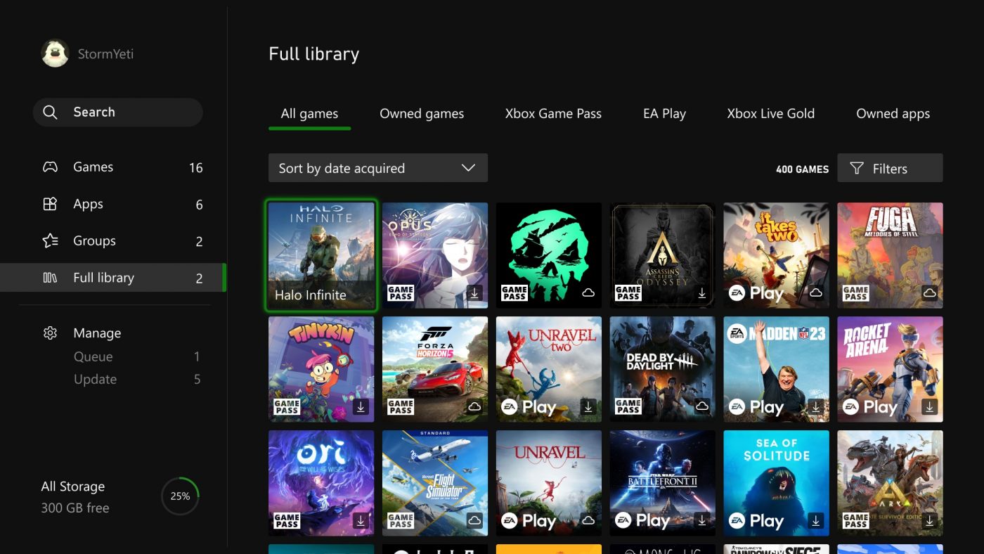 Xbox - biblioteka gier