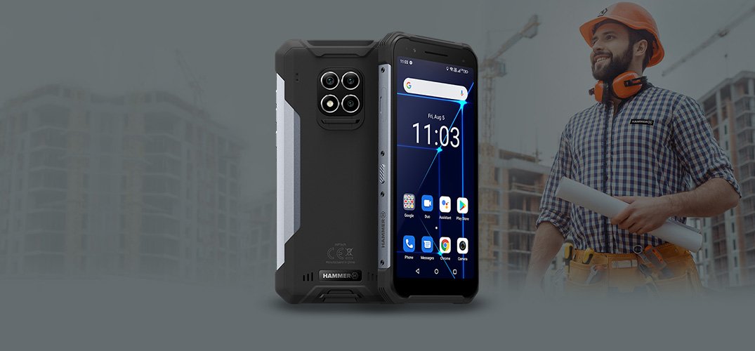 smartfon HAMMER Construction smartphone