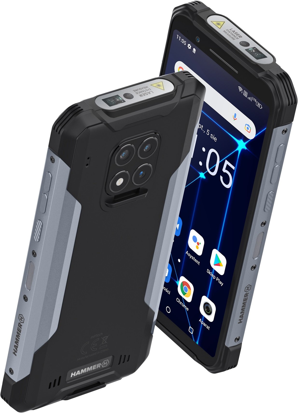 smartfon HAMMER Construction smartphone