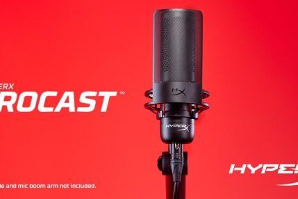 mikrofon pojemnościowy HyperX ProCast microphone