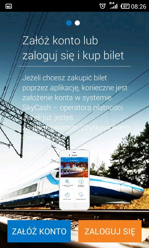 PKP Intercity - oficjalna aplikacja IC Mobile Navigator