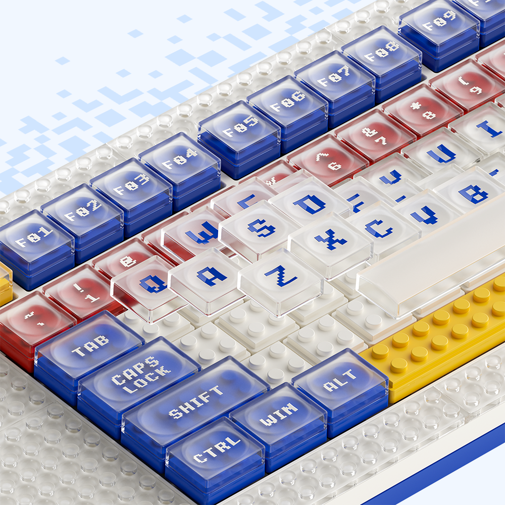 klawiatura MelGeek Pixel z klocków LEGO keyboard