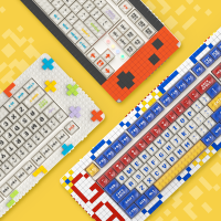 klawiatura MelGeek Pixel z klocków LEGO keyboard