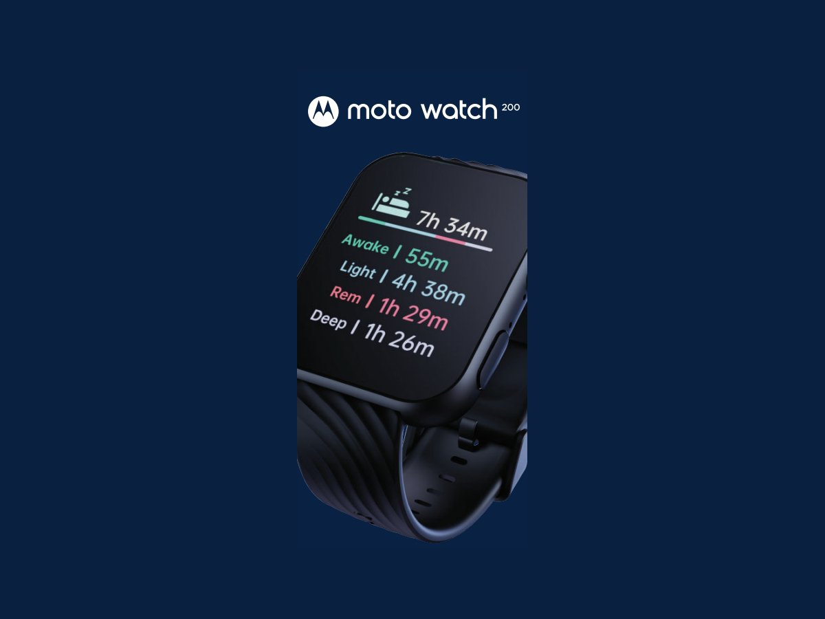 smartwatch Motorola Moto Watch 200