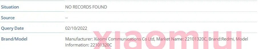 smartfon POCO X5 5G w bazie IMEI