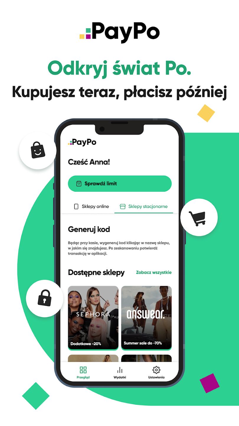 aplikacja PayPo grafika
