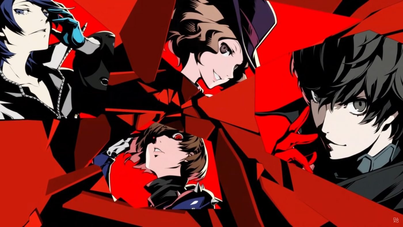 persona 5 grafika you tube zrzut ekranu