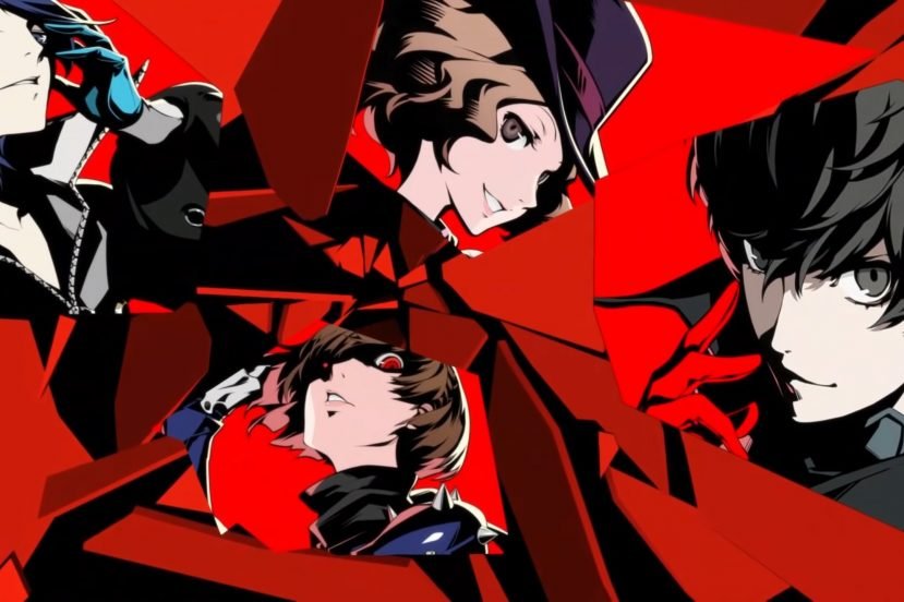 persona 5 grafika you tube zrzut ekranu