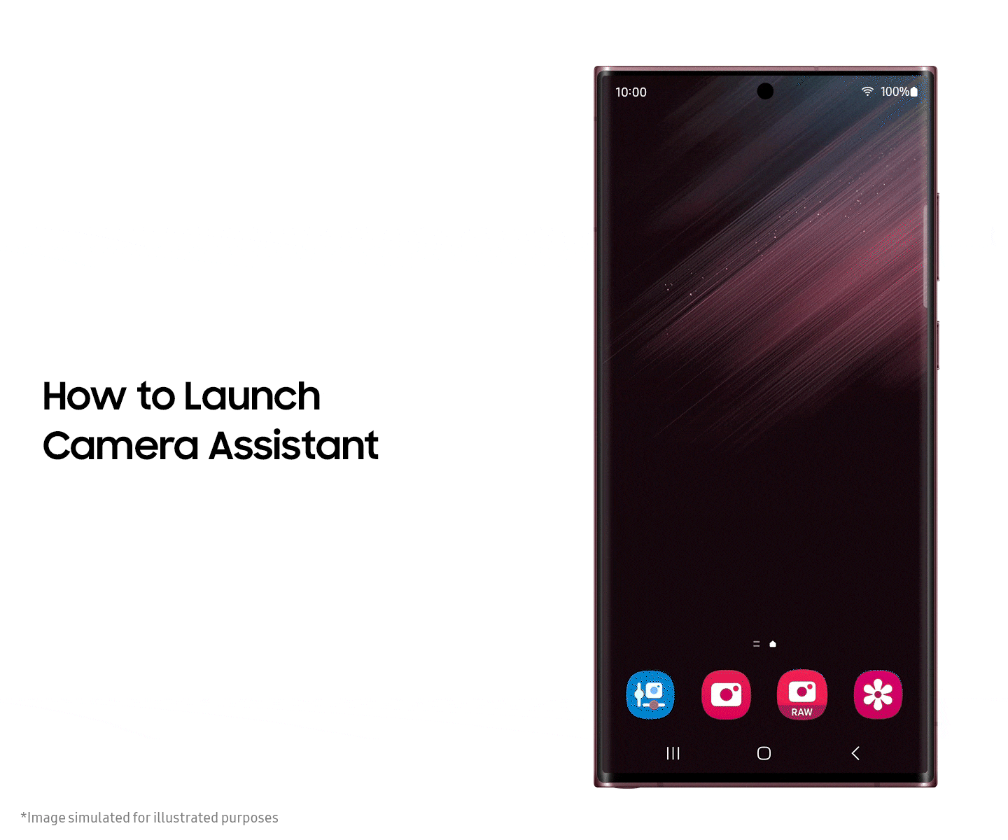 Samsung Galaxy S22 Ultra nowa aplikacja Camera Assistant